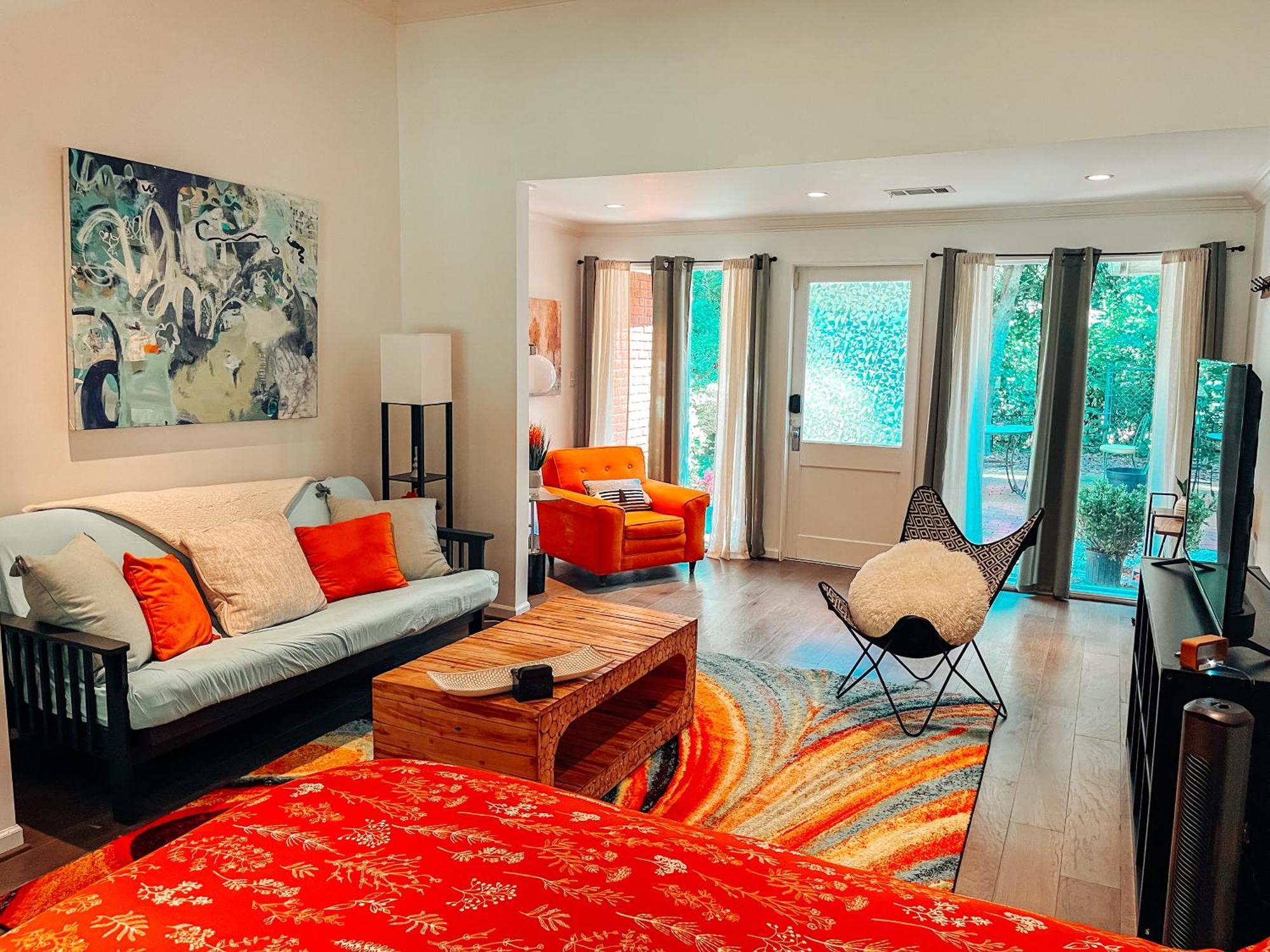 Cozy Guest House Studio Apartment Greensboro Luaran gambar